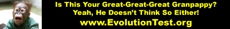 Have you been deceived by evolution? Find out at EvolutionTest.org